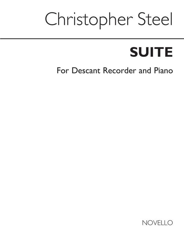 Steel Suite Descant Recorder And Piano (Softcover Book)