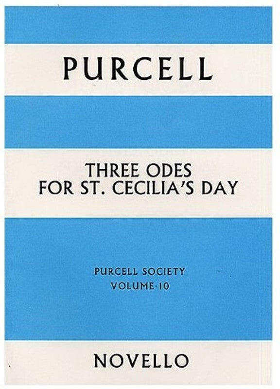 Purcell Society Vol.10 3 Odes St.Cecilia