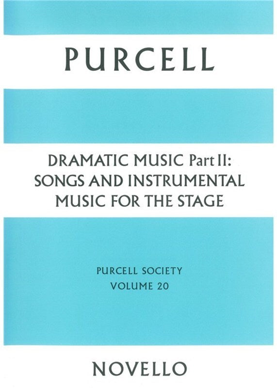 Purcell Dramatic Music Pt2 Full Score(20
