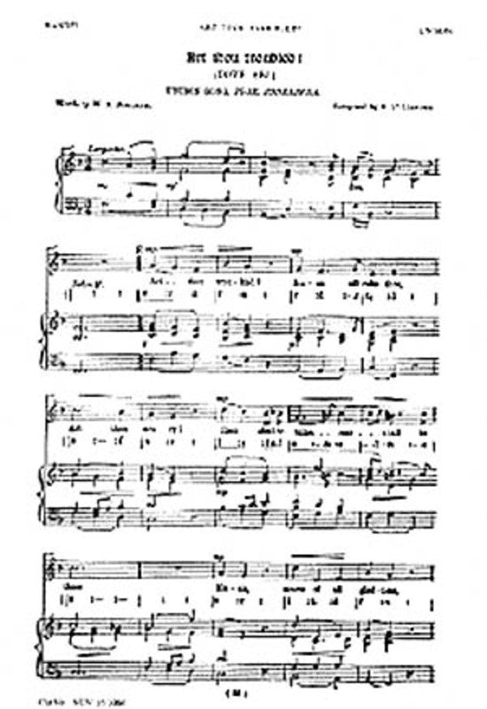 Handel Art Thou Troubled Unison