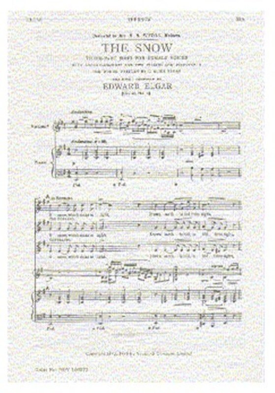 Elgar Snow SSA Book