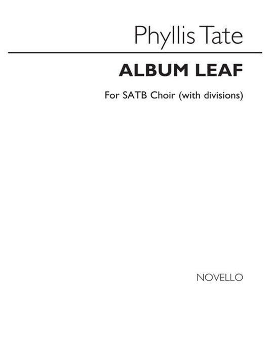 Tate Album Leaf SATB