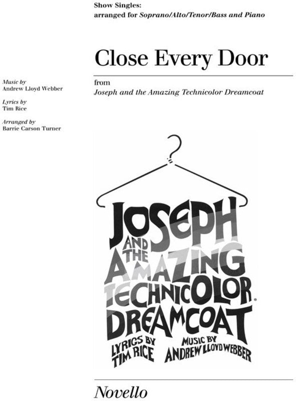 Webber Close Every Door SATB