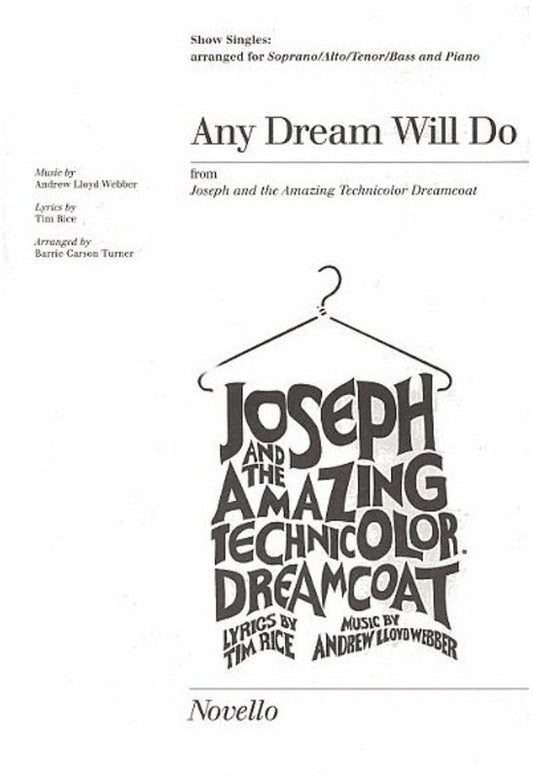 Webber Any Dream Will Do SATB