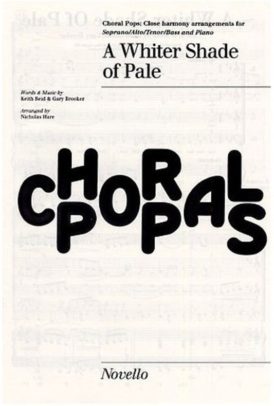 Harum: A White Shade Of Pale SATB/Piano