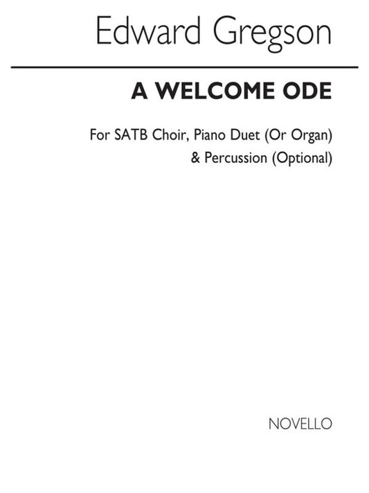 Gregson Welcome Ode SATB