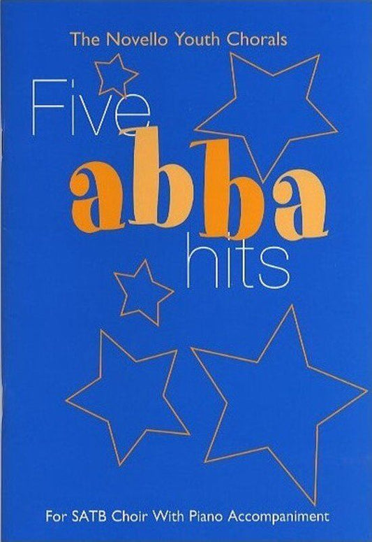 Abba 5 Hits SATB Choral Arrangement with Piano Accompaniment