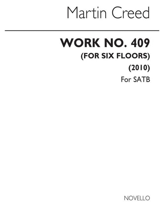 Work No409 6 Floors SATB