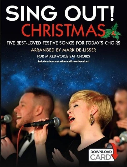 Sing Out Christmas Book/Oa (Softcover Book/Online Audio) Book