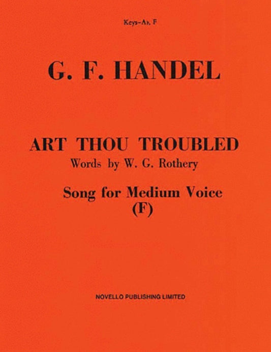 Handel Art Thou Troubled In F