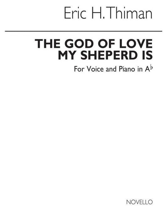 Thiman God Of Love My Shepherd Vce/Piano (Softcover Book)