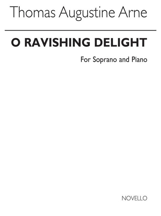 Arne O Ravishing Delight High Vce/Piano(Ar (Softcover Book)