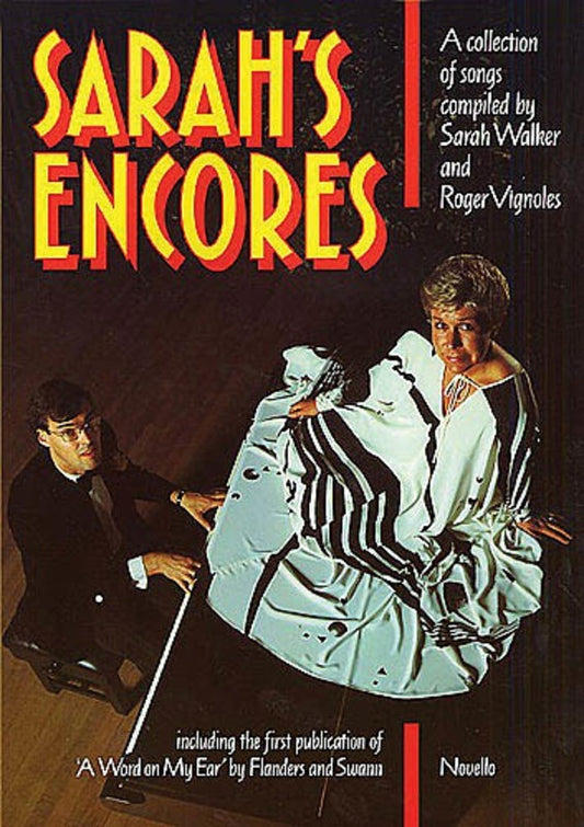 Walker S. Encores Songs Voice/Piano (Softcover Book/CD)