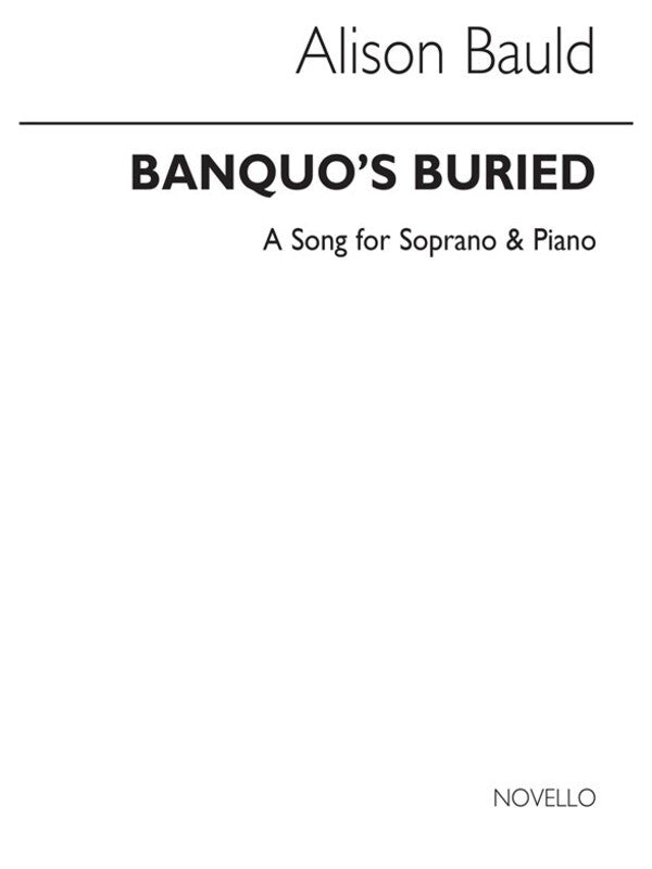 Bauld Banquos Buried Song (Softcover Book)