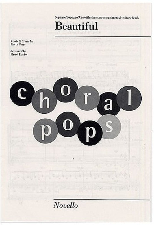 Beautiful(C.Aguilera)Ssa/Piano Arr.Davies (Softcover Book)
