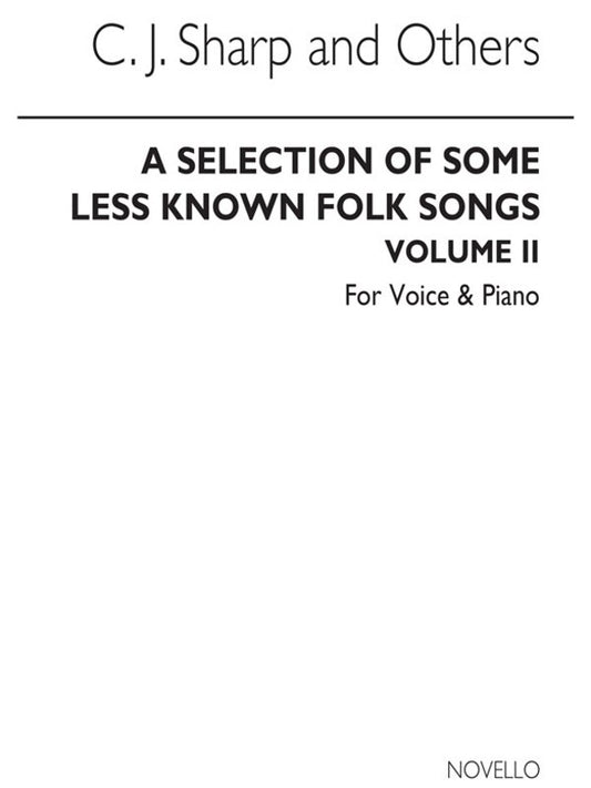 Sharp Selections Less Known Folksongs 2 (Softcover Book)