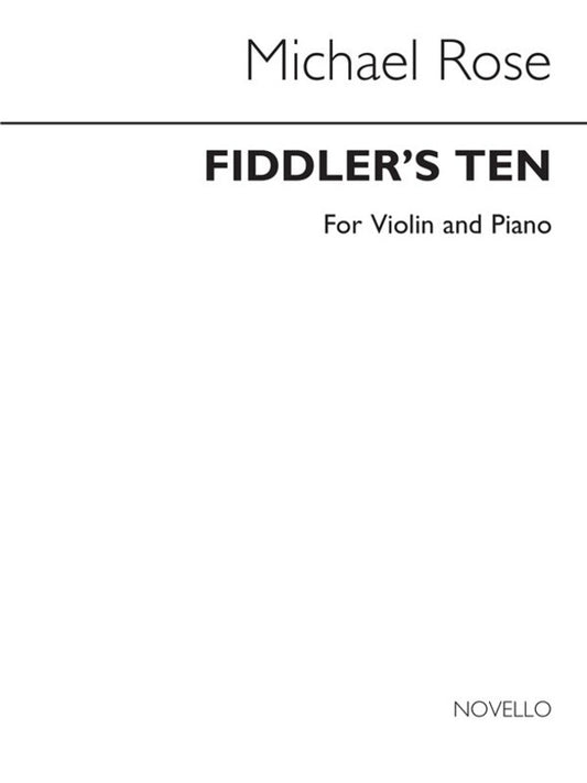Rose Fiddlers Ten Violin (Softcover Book)