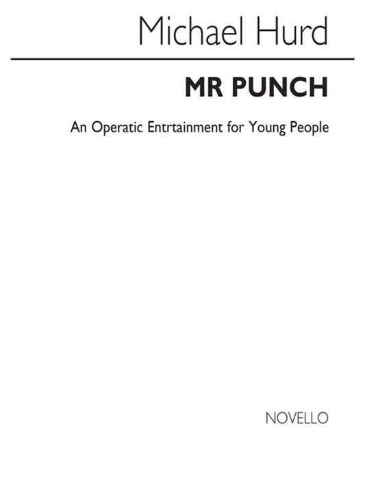Hurd Mr Punch Vocal Score
