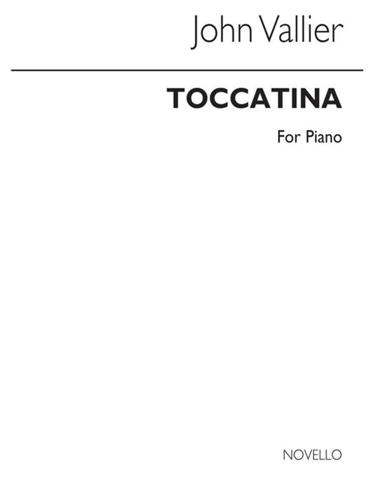 Vallier Toccatina For Piano (Softcover Book)
