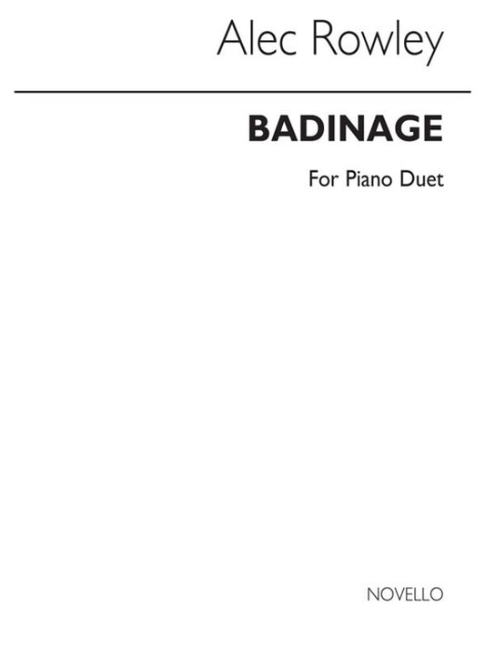 Rowley Badinage Piano Duet(Arc) (Softcover Book)