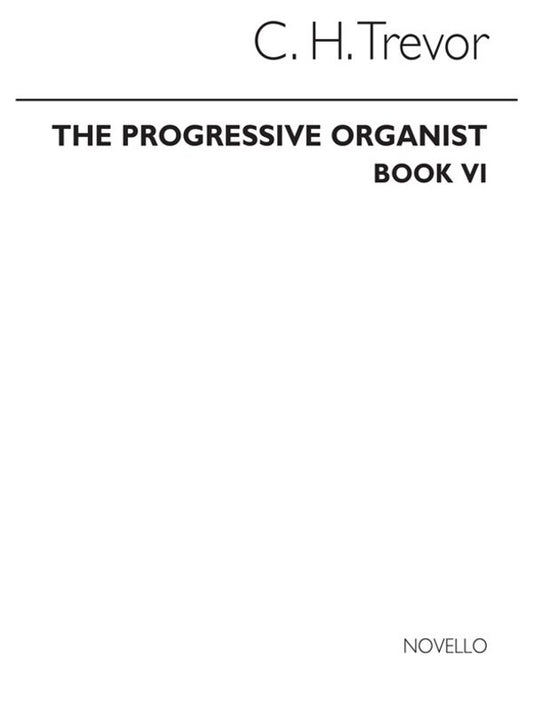 Trevor Progressive Organist Book6(Arc) (Softcover Book)