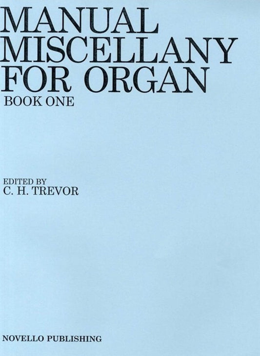 Trevor Manual Miscellany 1 Organ (Softcover Book/CD)