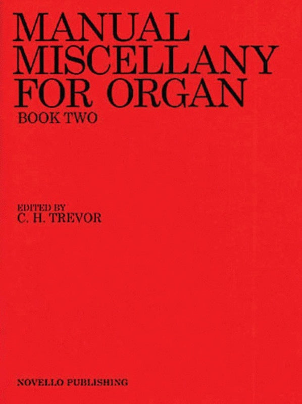 Trevor Manual Miscellany 2 Organ (Softcover Book)