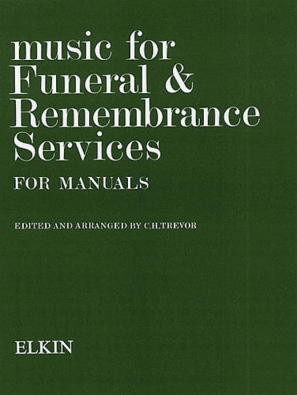 Trevor Funeral/Remembrance Organ (Softcover Book)