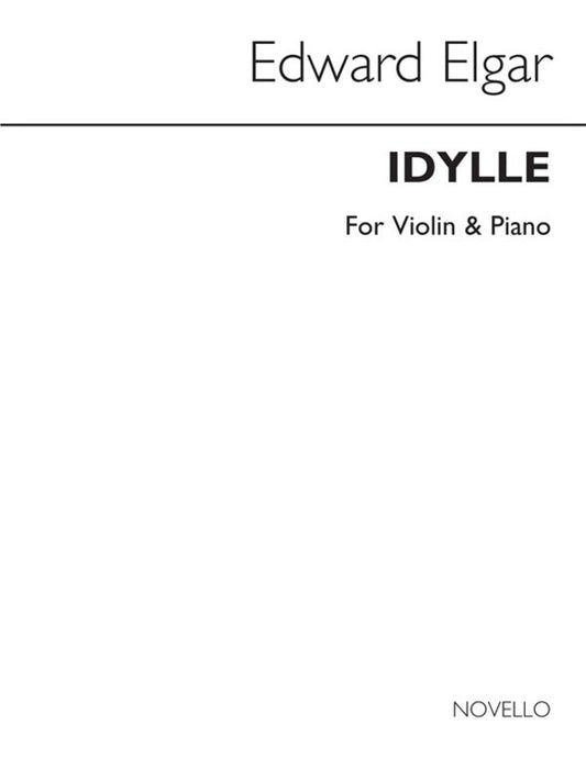 Elgar Idylle Op 4 No.1 Violin/Piano(Archive E (Softcover Book/CD)