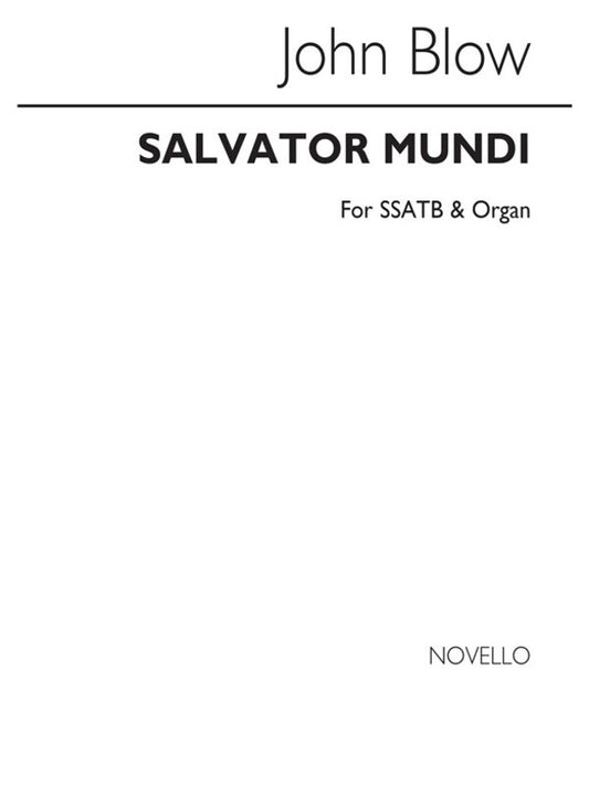 Blow Salvator Mundi SSATB