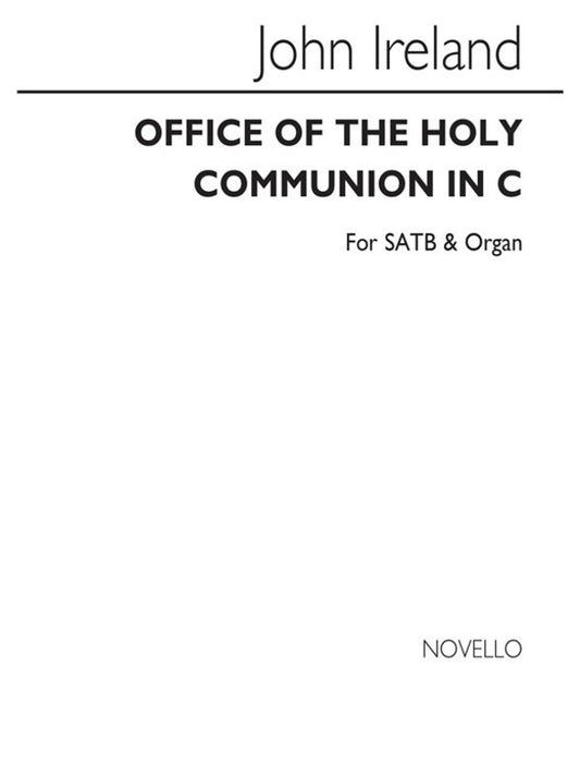 Ireland J. Communion Service In C SATB