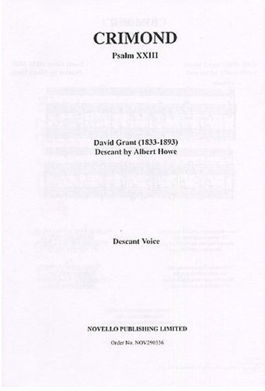 Grant Crimond SATB