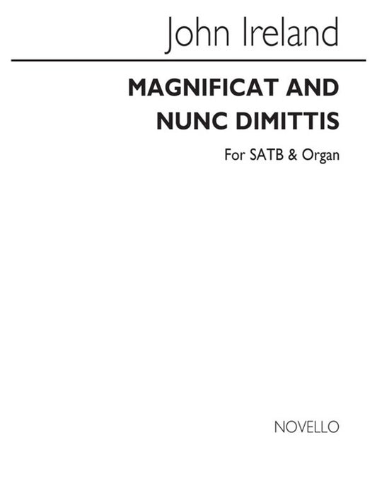 Ireland J. Magnificat/Nunc Dimittis SATB