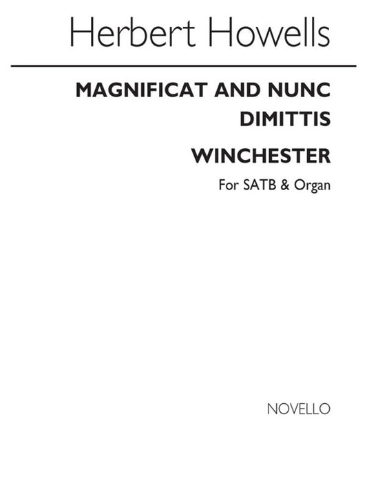 Howells Magnificat/Nunc Winch. SATB