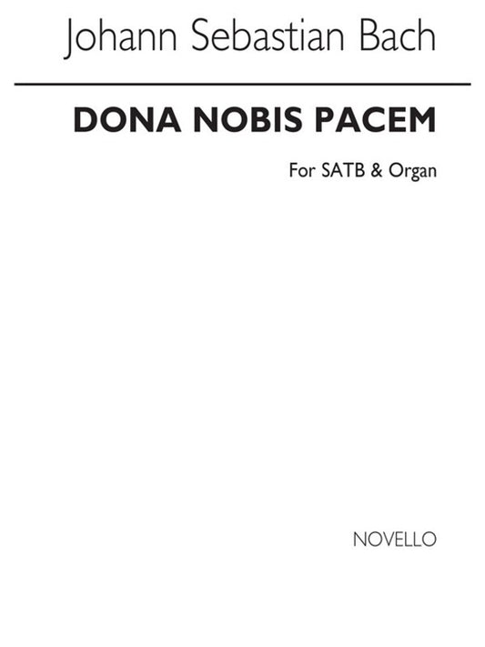 Bach Dona Nobis Pacem SATB