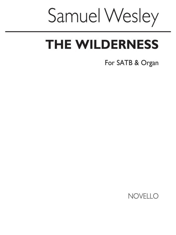 Wesley Wilderness SATB