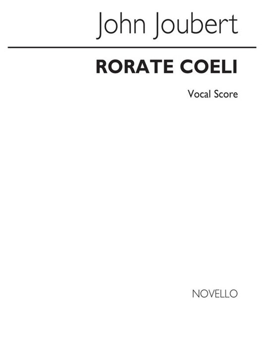 Joubert Rorate Coeli SATB
