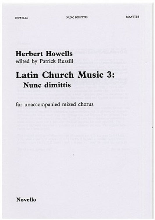 Howells Nunc Dimittis SSAATTBB