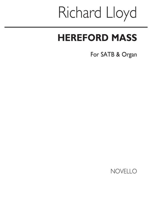 Lloyd Hereford Mass SATB(Arc)