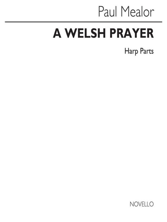 A Welsh Prayer Harp Duet (Set Of Parts) Book