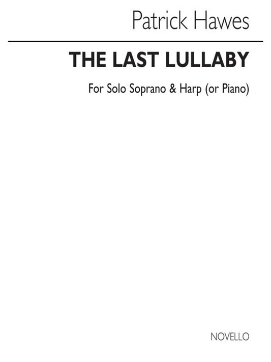 Last Lullaby Sop/Harp/Piano Book