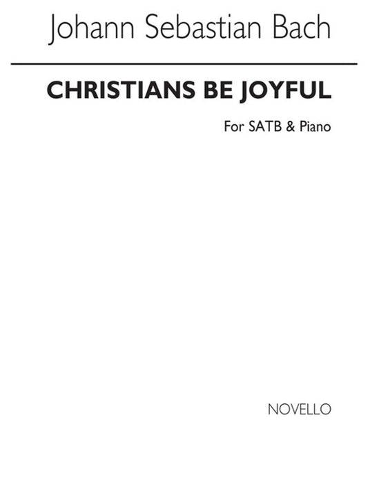 Christians Be Joyful SATB/Piano