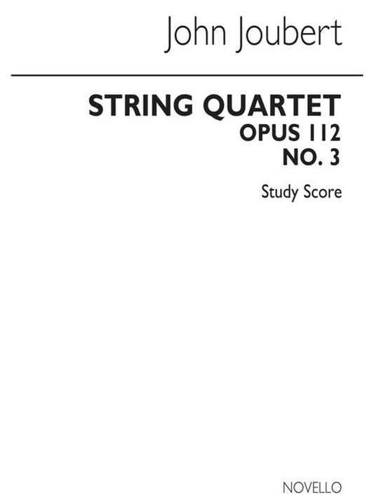 Joubert String Quartet N.3(Arc) (Octavo) Book