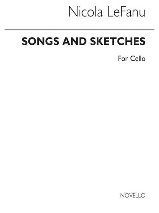 Lefanu Songs And Sketches Cello(Arc) (Softcover Book)