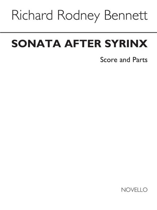 Bennett Sonata After Syrinx Score/Parts(Arc)