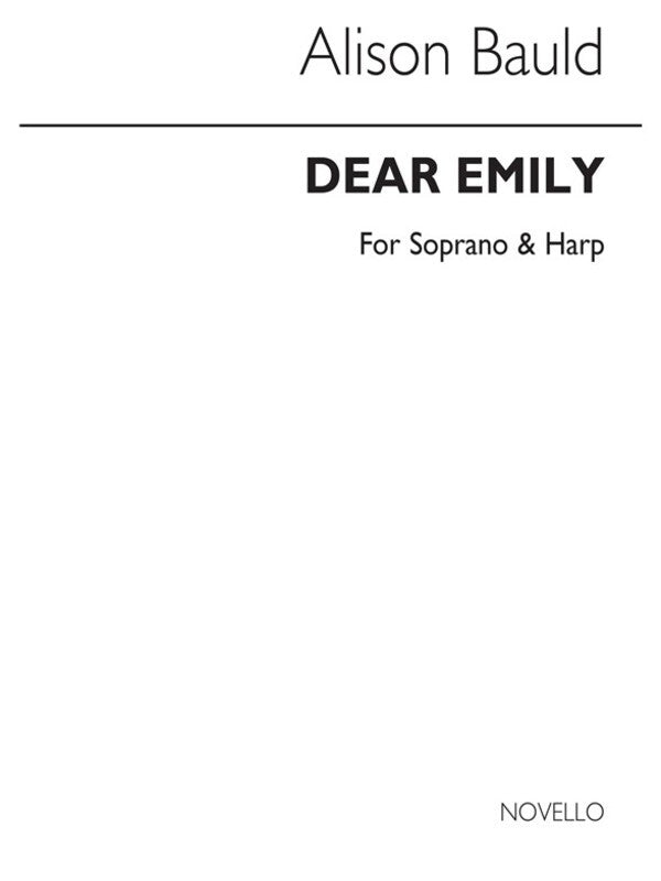 Bauld Dear Emily For Soprano And Harp(Arc) (Softcover Book)