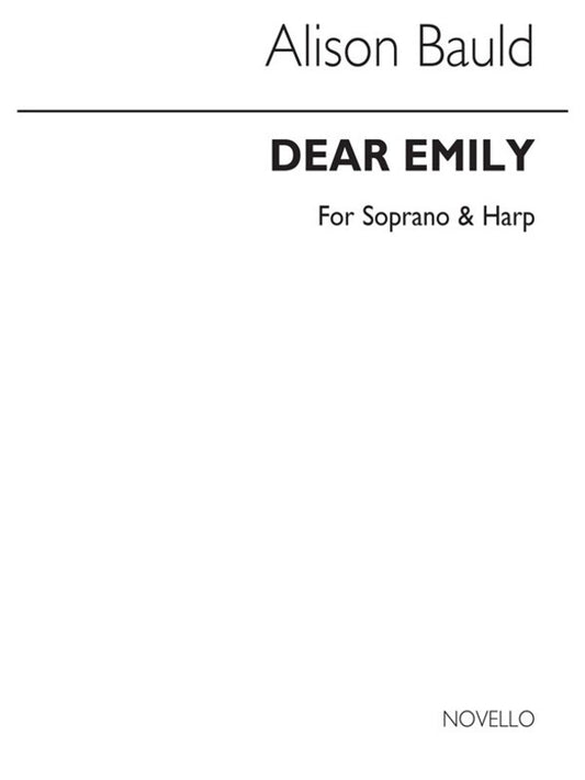 Bauld Dear Emily For Soprano And Harp(Arc) (Softcover Book)
