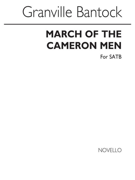 March Of The Cameron Men For SATB Chorus