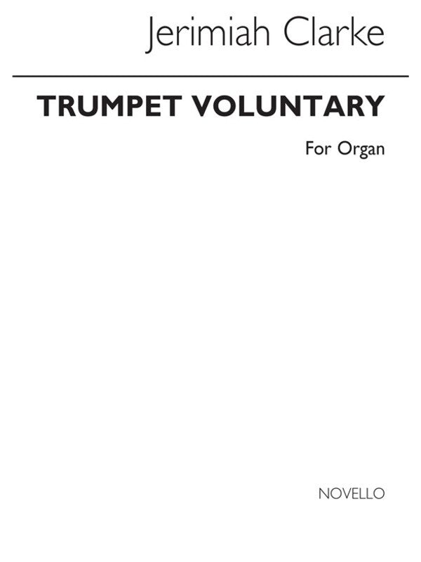 Clarke Trumpet Voluntary Organ (Softcover Book/CD)