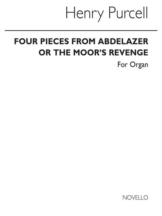 Purcell Four Pieces From Abdelazer Organ (Softcover Book)